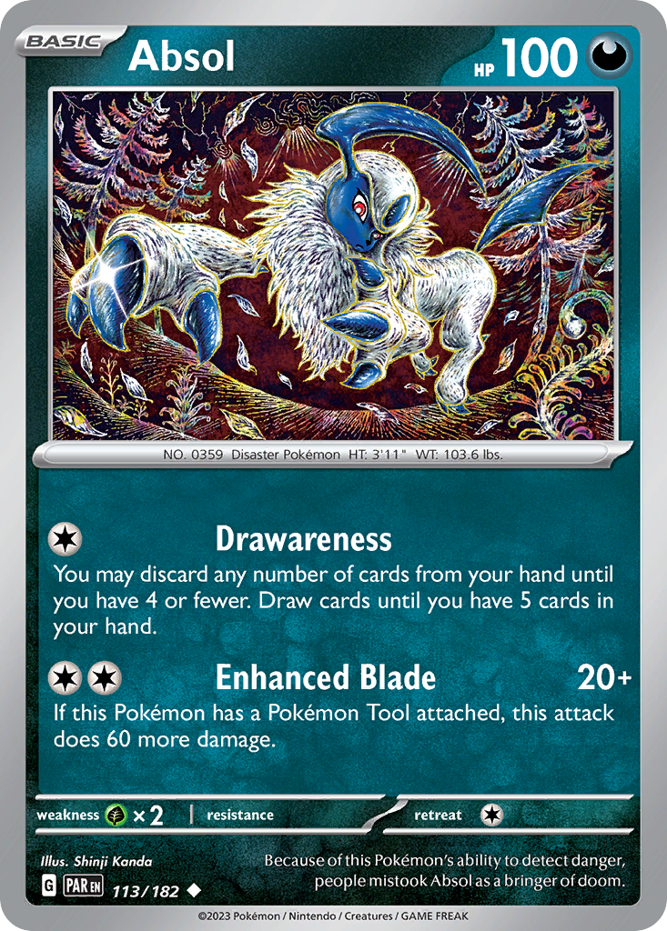 Absol — SV04: Paradox Rift #113/182