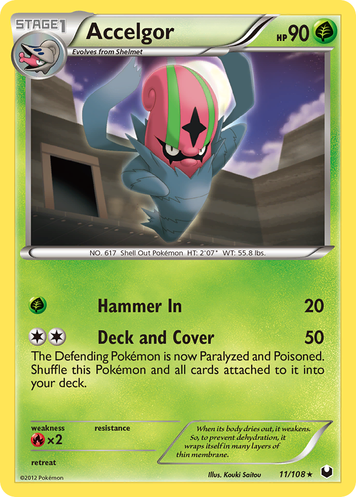 Accelgor — Dark Explorers #11/108