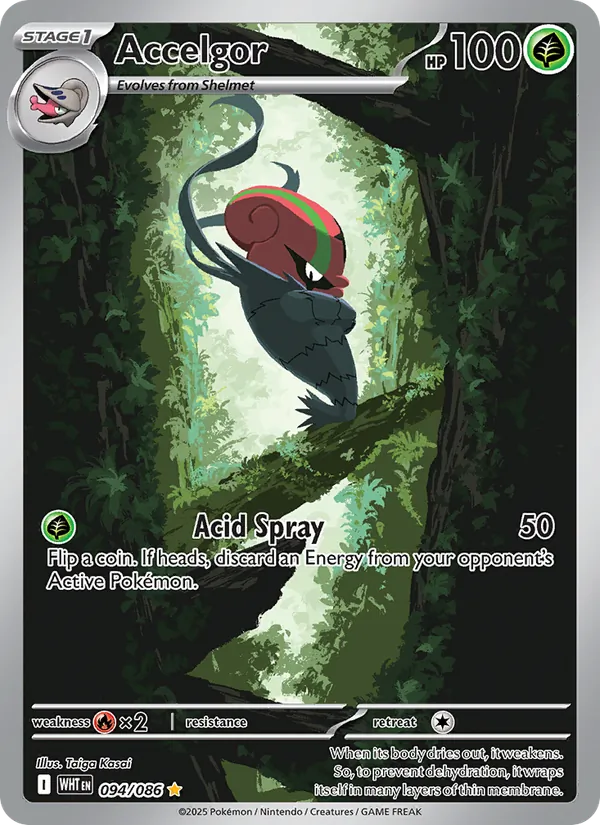 Accelgor — SV: White Flare #094/086