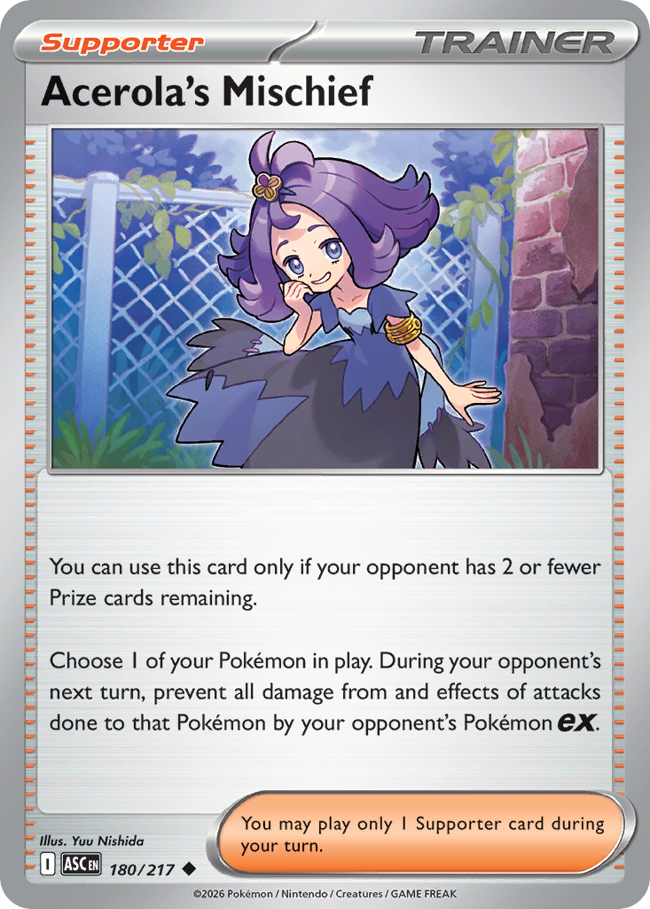 Acerola's Mischief — ME: Ascended Heroes #180/217