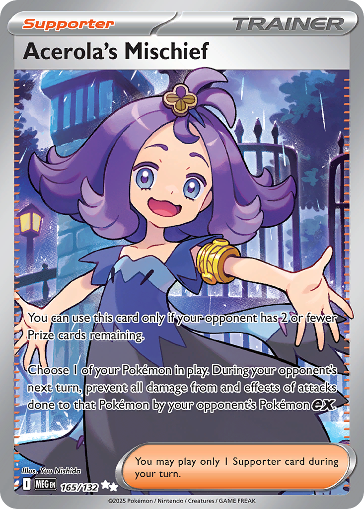 Acerola's Mischief — ME01: Mega Evolution #165/132
