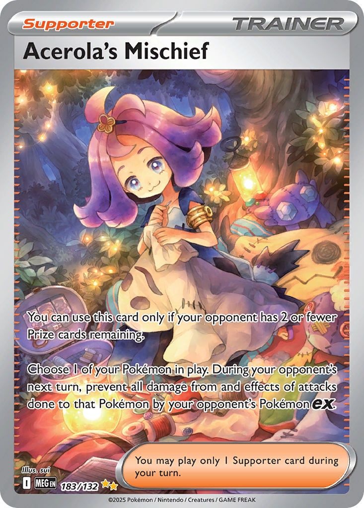Acerola's Mischief — ME01: Mega Evolution #183/132