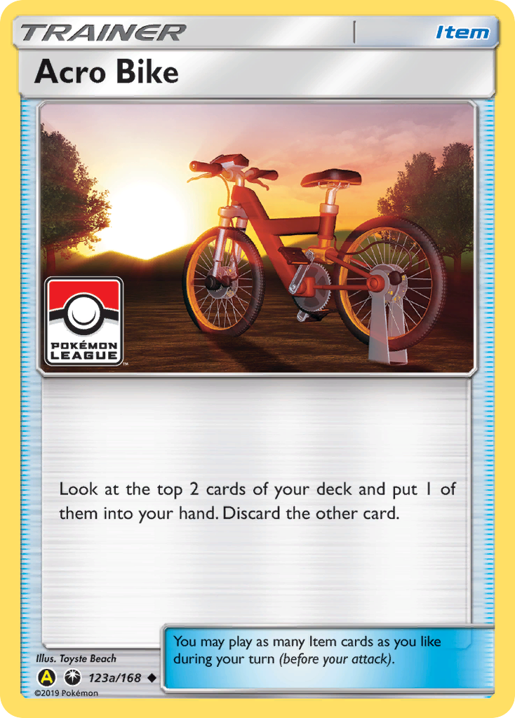 Acro Bike — League & Championship Cards #123a/168