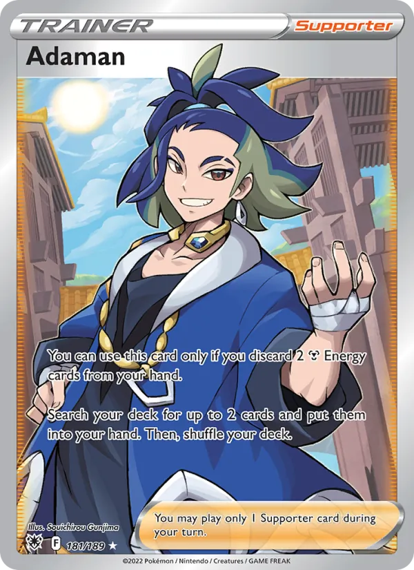 Adaman (Full Art) — SWSH10: Astral Radiance #181/189