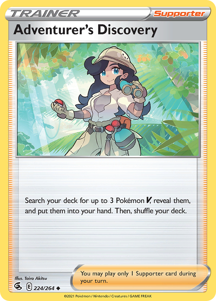 Adventurer's Discovery — Prize Pack Series Cards #224/264