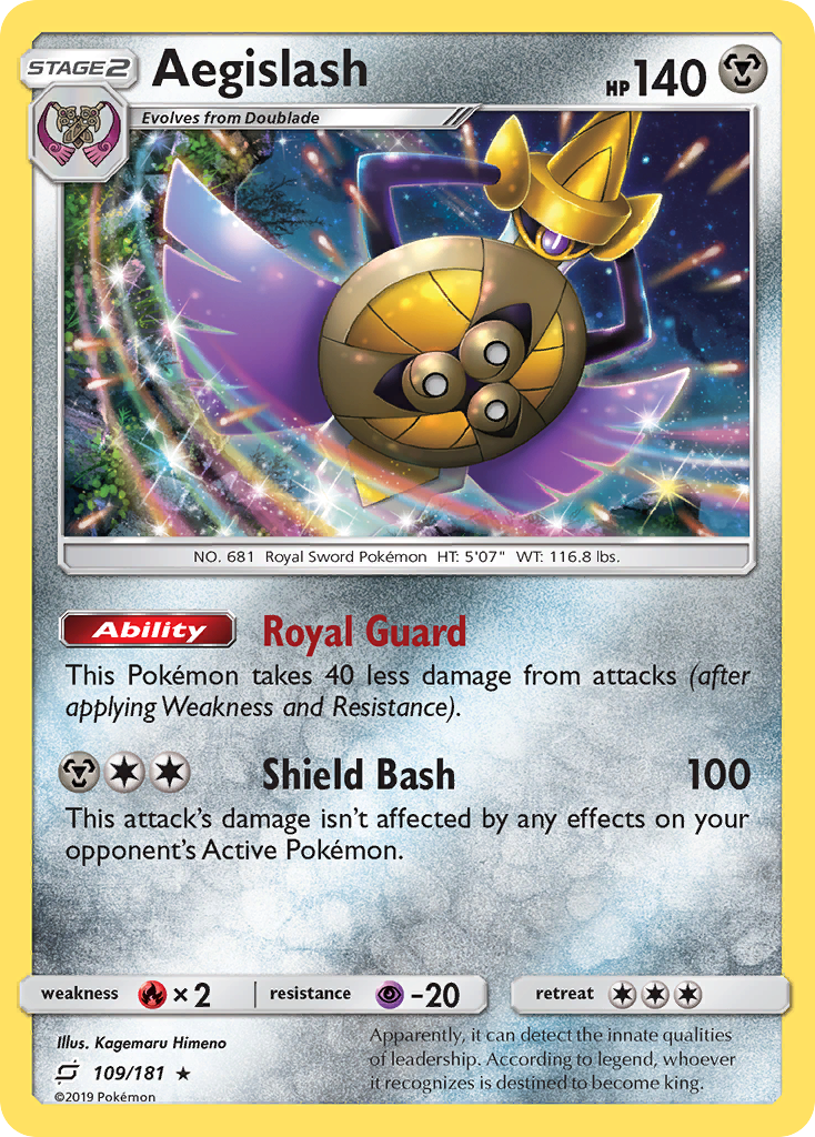 Aegislash — SM - Team Up #109/181