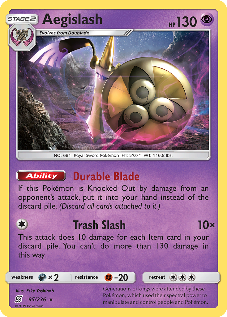 Aegislash — SM - Unified Minds #95/236