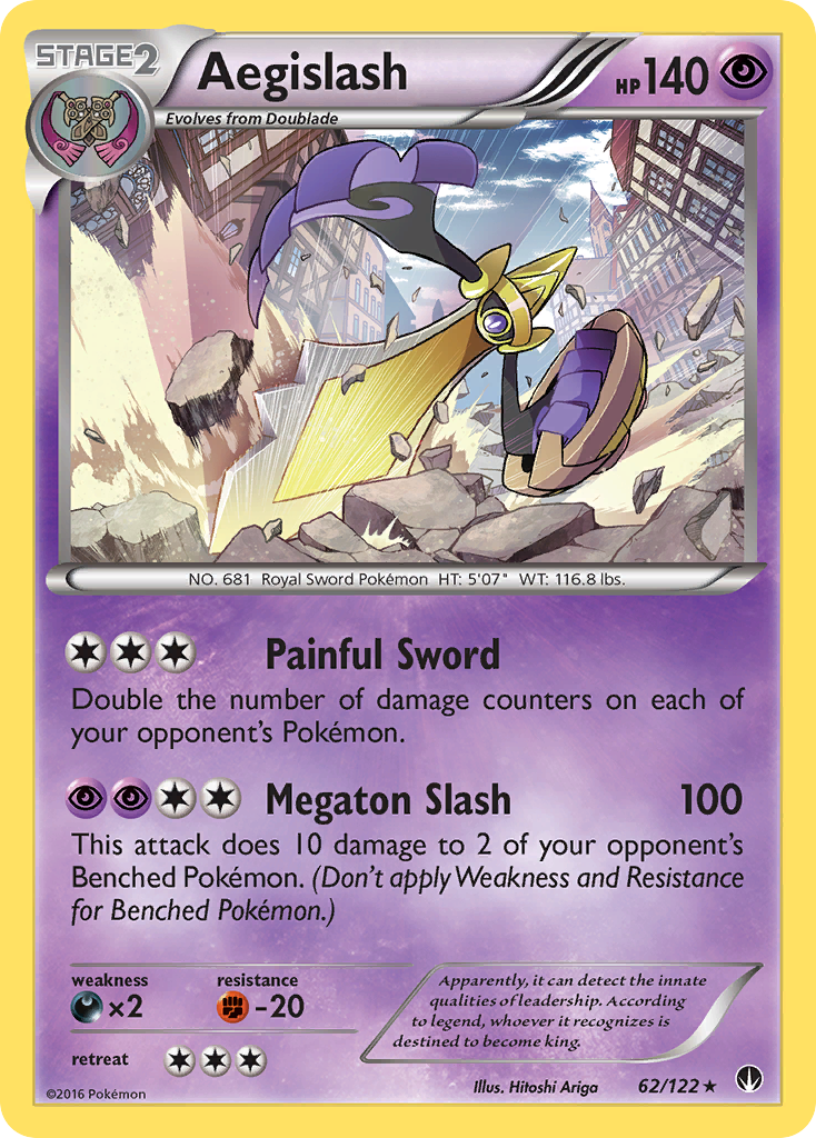 Aegislash — XY - BREAKpoint #62/122