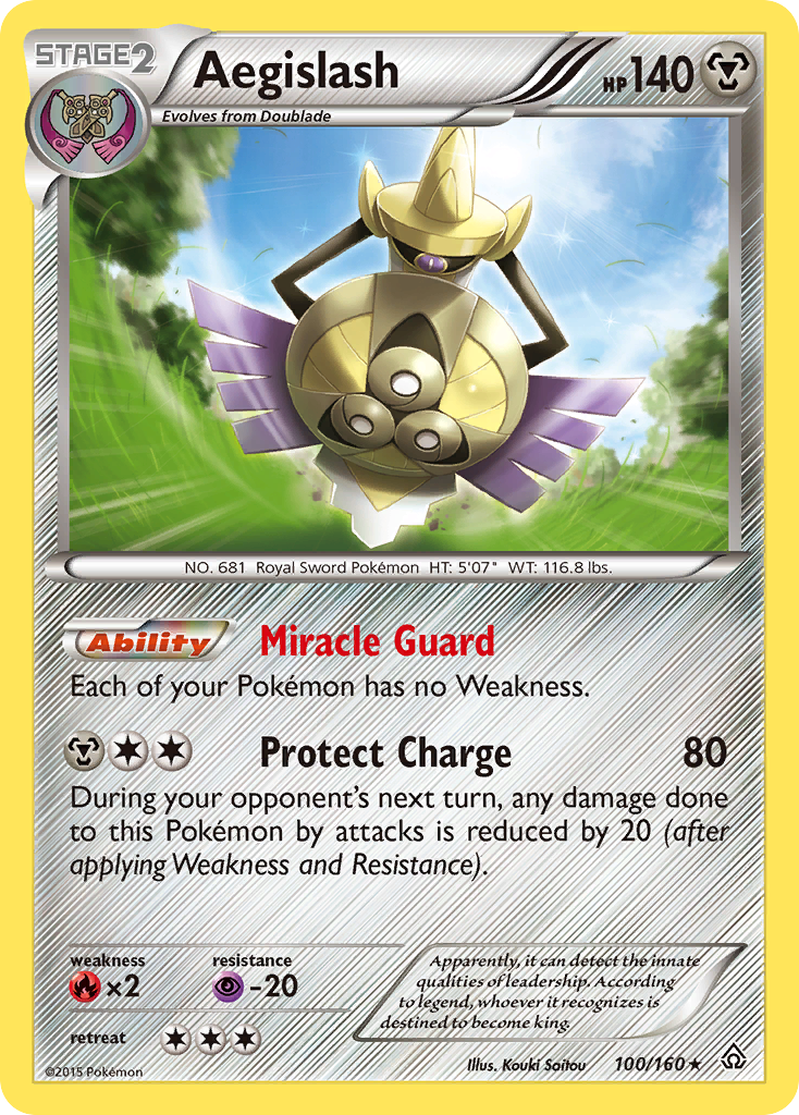 Aegislash — XY - Primal Clash #100/160