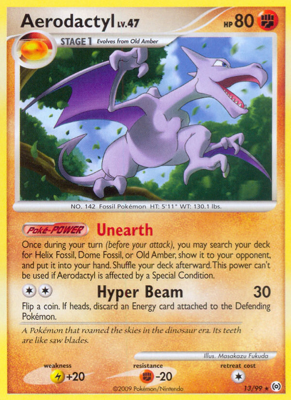 Aerodactyl — Arceus #13/99