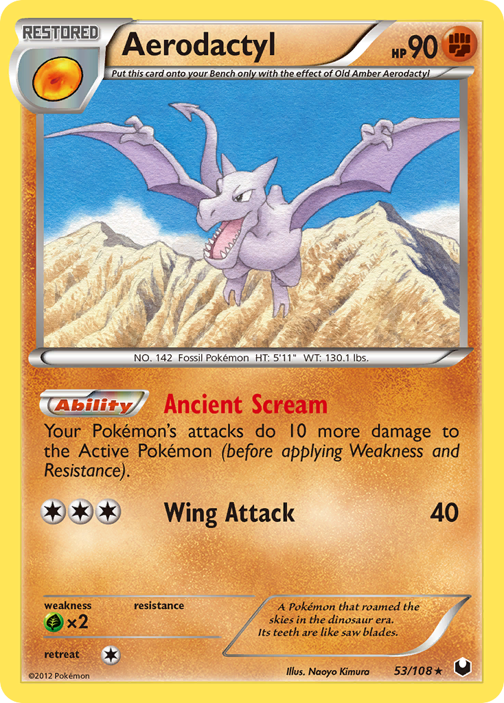Aerodactyl — Dark Explorers #53/108