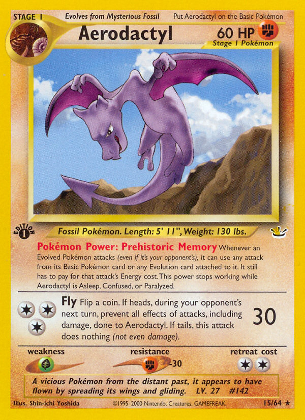 Aerodactyl — Neo Revelation #15/64