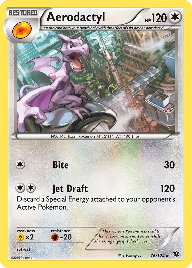 Aerodactyl — XY - Fates Collide #76/124