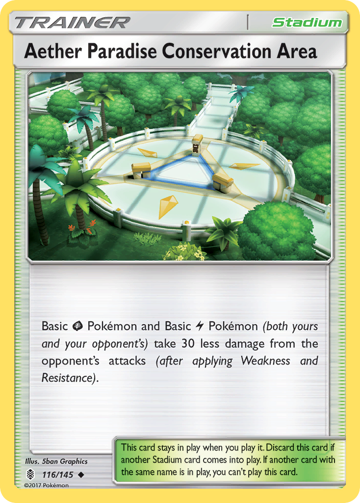 Aether Paradise Conservation Area — SM - Guardians Rising #116/145