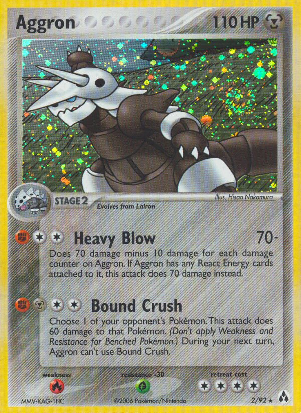 Aggron — Legend Maker #2/92