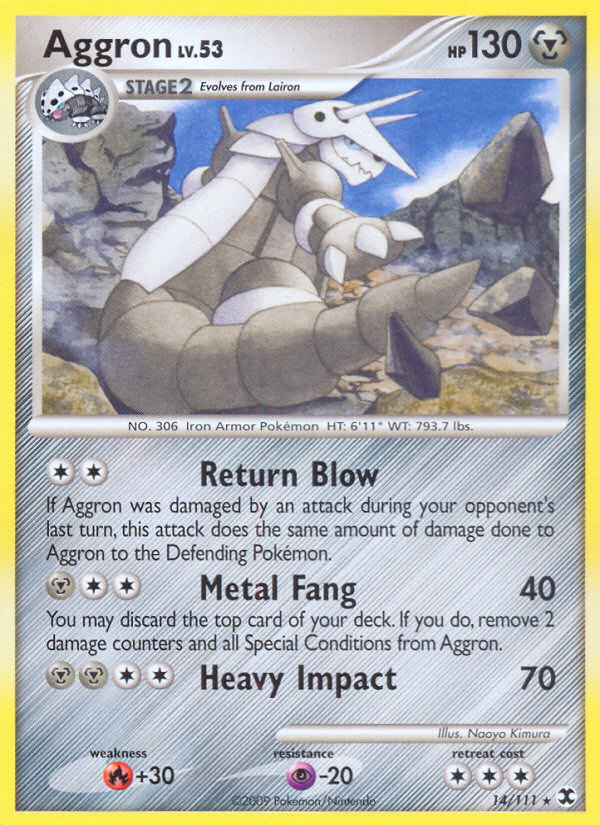 Aggron — Rising Rivals #14/111