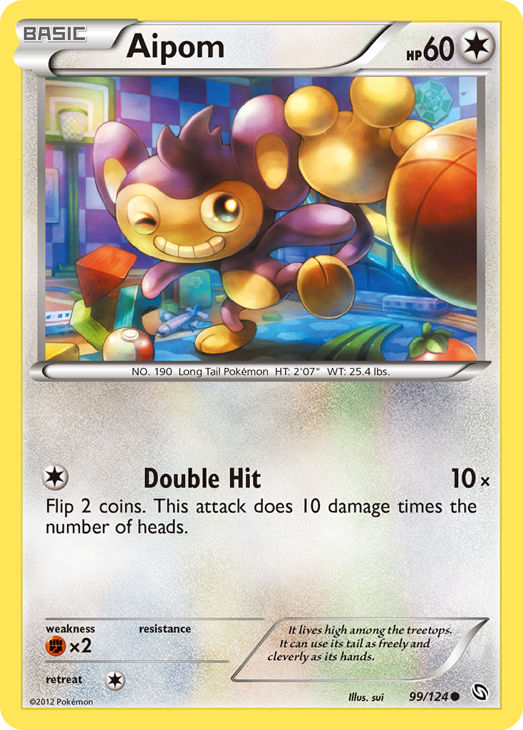 Aipom — Dragons Exalted #99/124