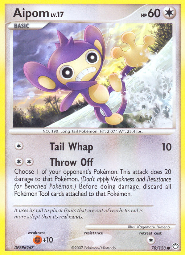 Aipom — Mysterious Treasures #70/123