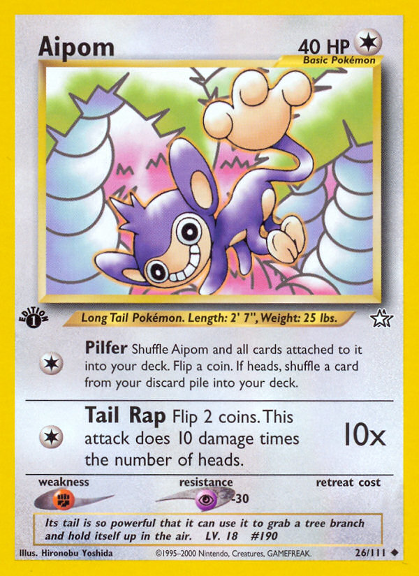 Aipom — Neo Genesis #026/111