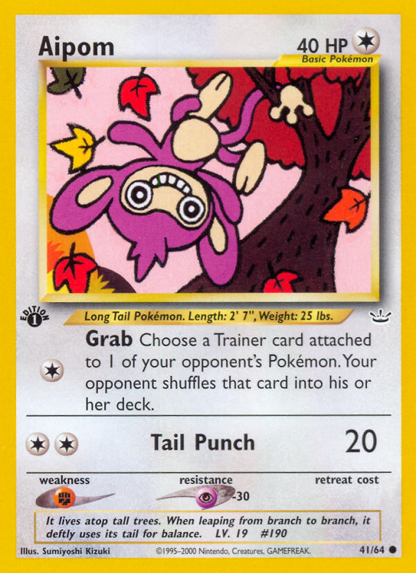 Aipom — Neo Revelation #41/64