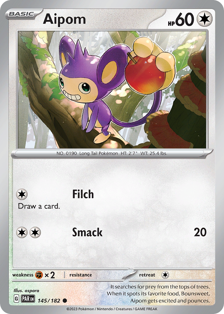 Aipom — SV04: Paradox Rift #145/182