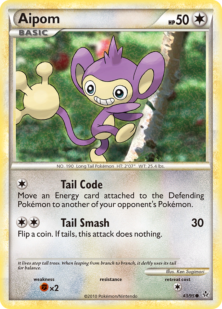 Aipom — Unleashed #43/95