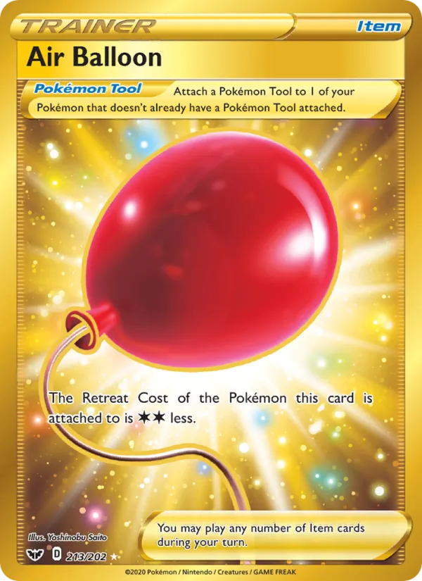 Air Balloon (Secret) — SWSH01: Sword & Shield Base Set #213/202