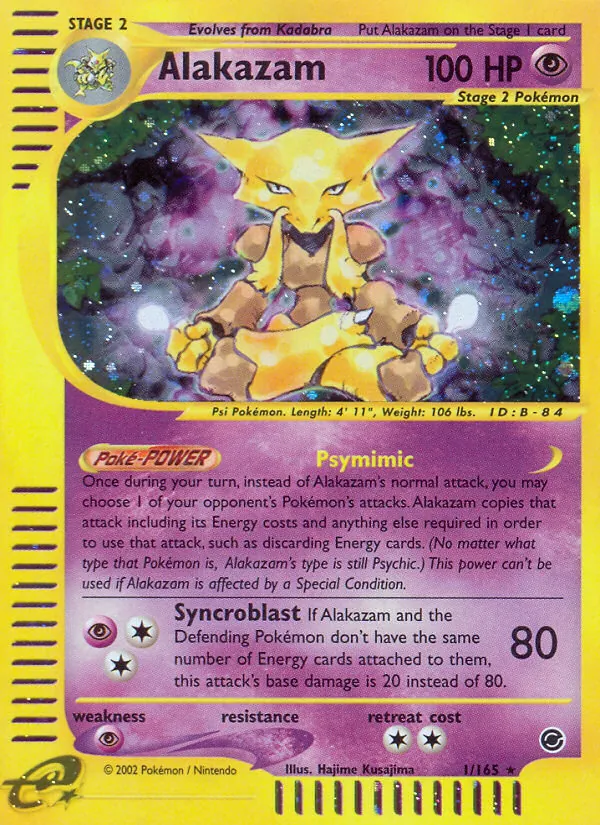 Alakazam (1) — Expedition #001/165