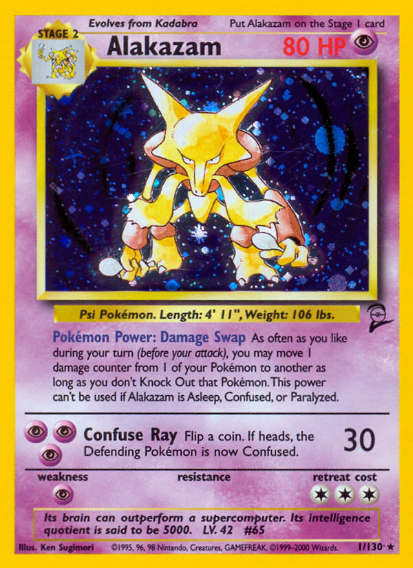 Alakazam — Base Set 2 #001/130