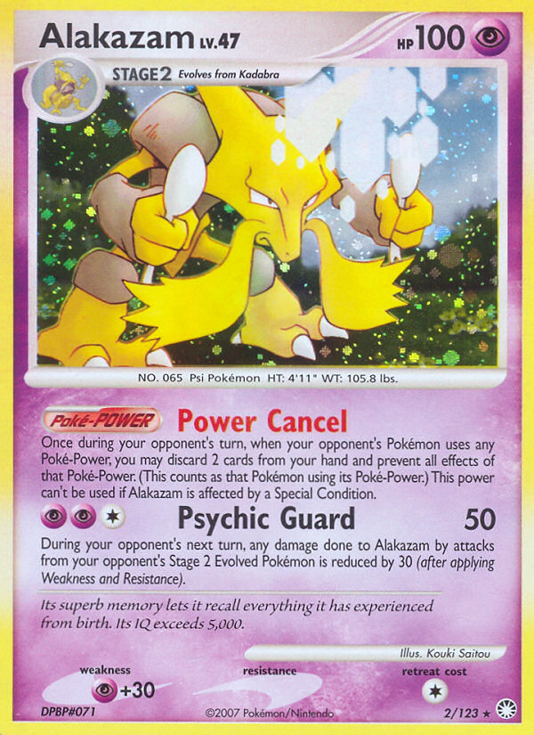 Alakazam — Mysterious Treasures #2/123