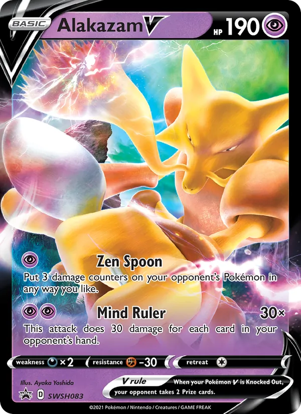 Alakazam V — Jumbo Cards #SWSH083