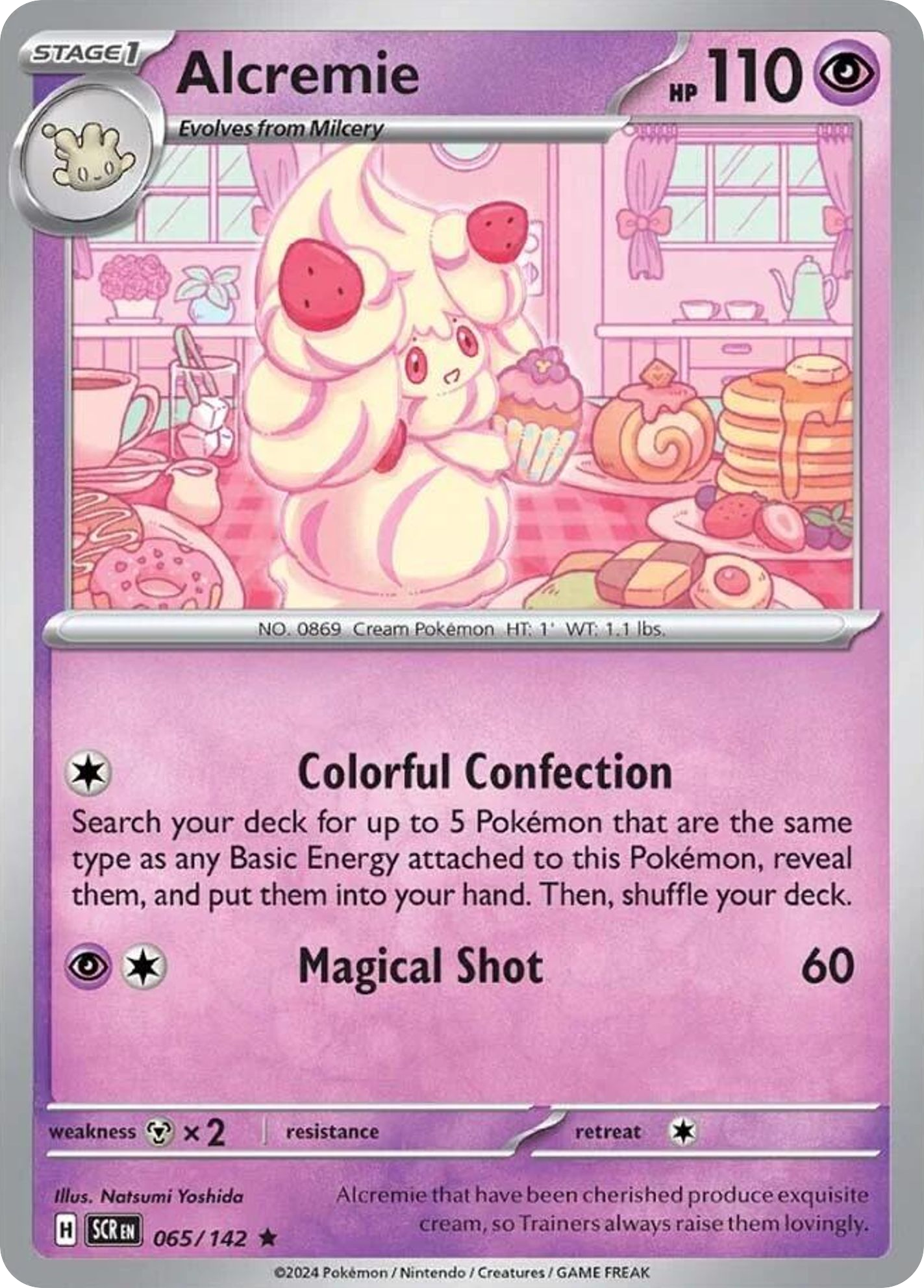 Alcremie — SV07: Stellar Crown #065/142