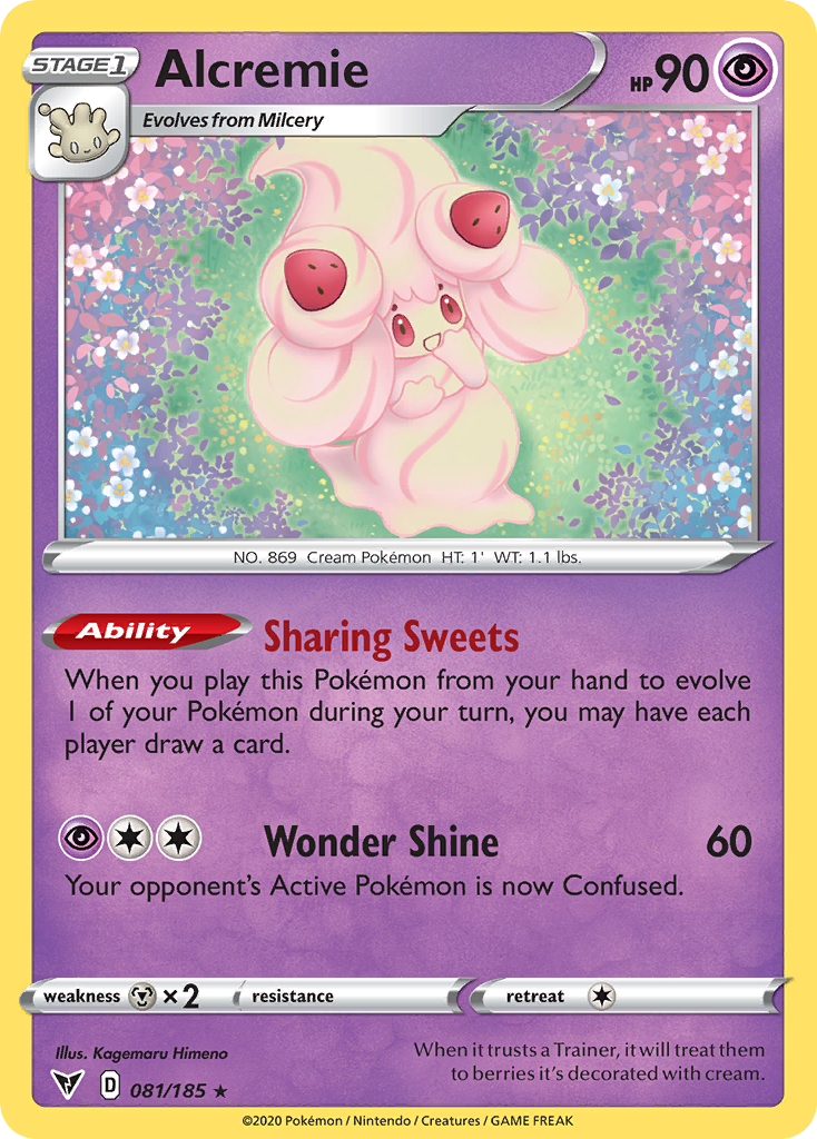 Alcremie — SWSH04: Vivid Voltage #081/185