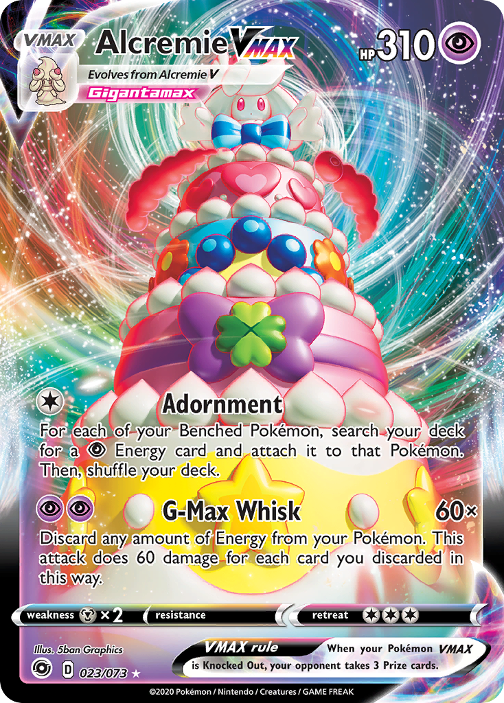 Alcremie VMAX — Champion's Path #23/73