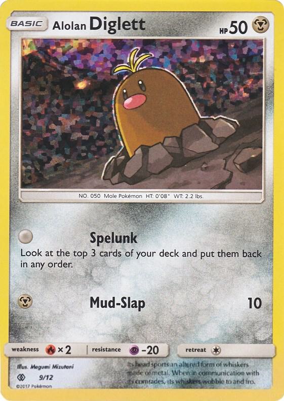 Alolan Diglett — McDonald's Promos 2017 #009/012
