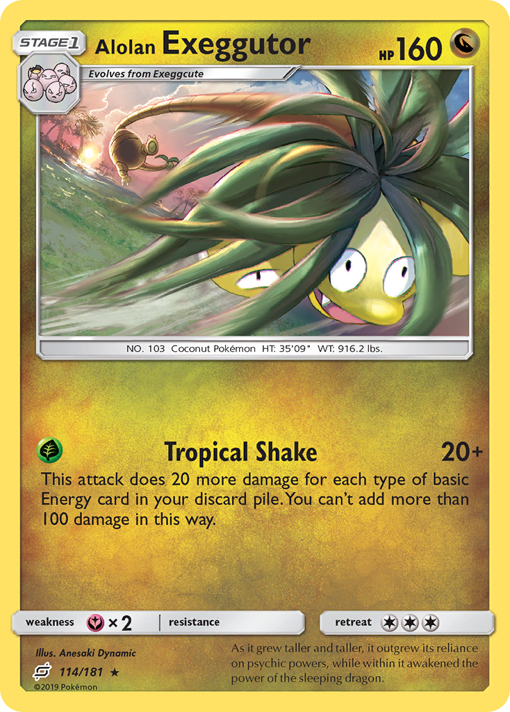 Alolan Exeggutor (114) — SM - Team Up #114/181