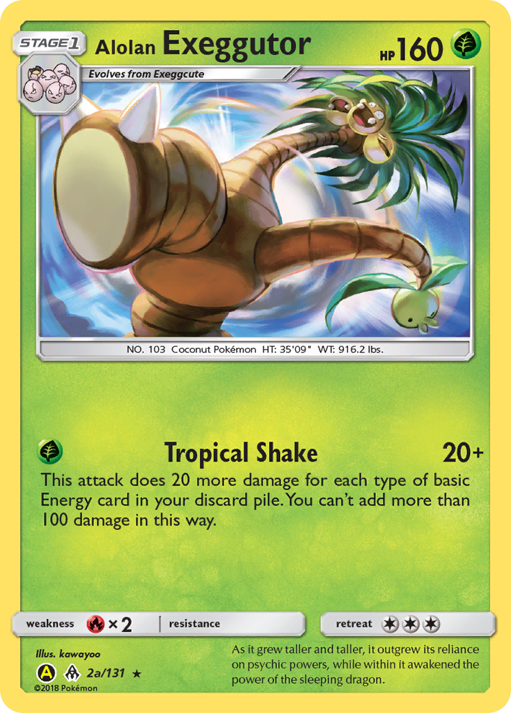 Alolan Exeggutor — Alternate Art Promos #002a/131