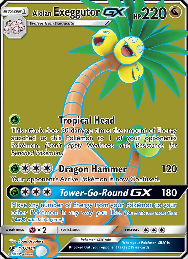 Alolan Exeggutor GX (Full Art)