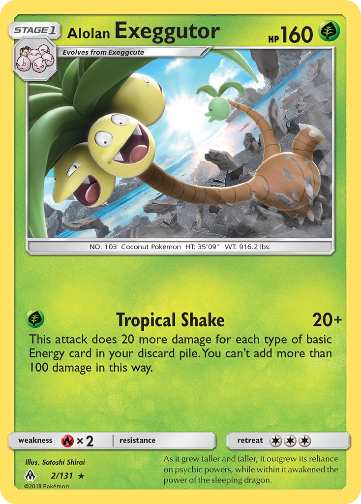 Alolan Exeggutor — SM - Forbidden Light #2/131