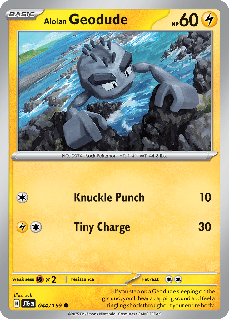 Alolan Geodude — SV09: Journey Together #044/159