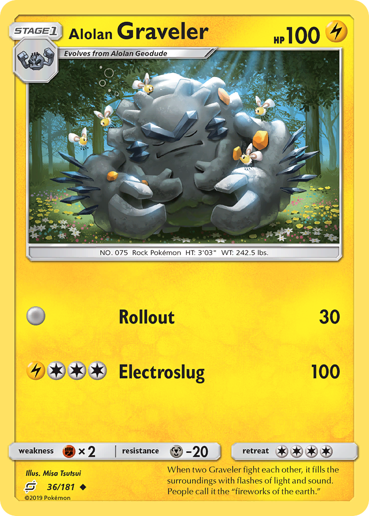 Alolan Graveler — SM - Team Up #36/181