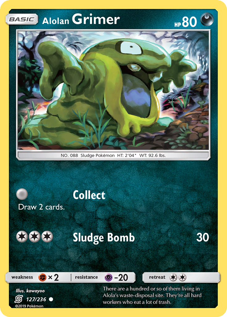 Alolan Grimer — SM - Unified Minds #127/236