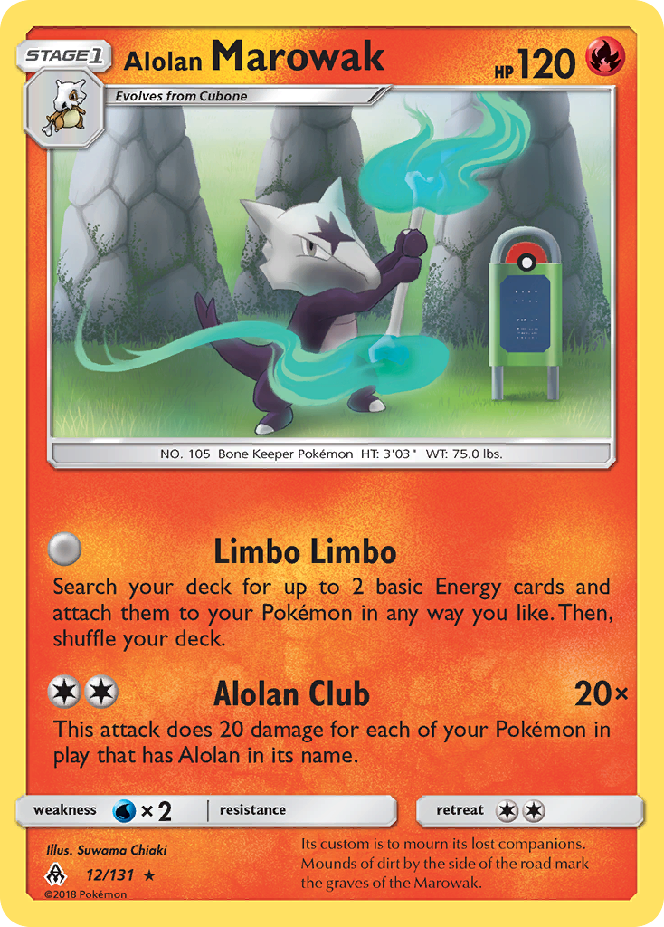 Alolan Marowak — SM - Forbidden Light #12/131