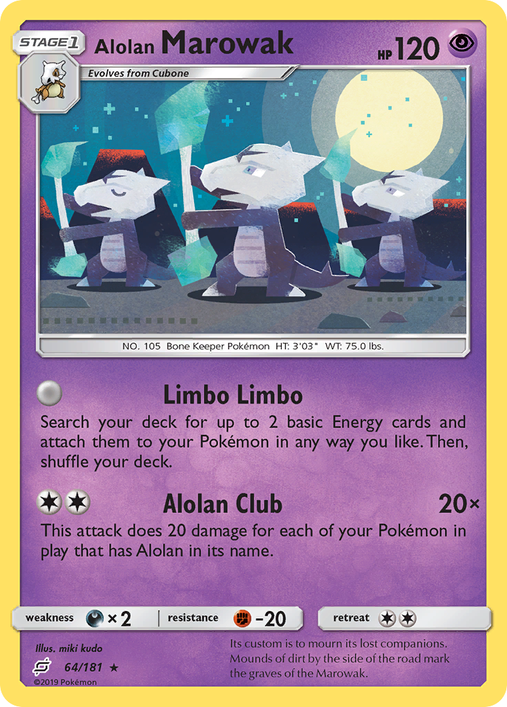 Alolan Marowak — SM - Team Up #64/181