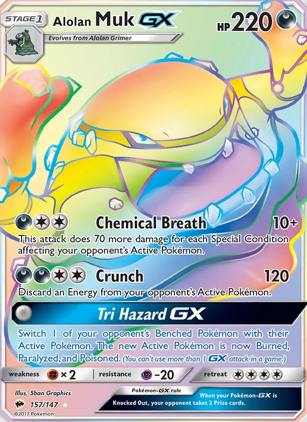 Alolan Muk GX (Secret)