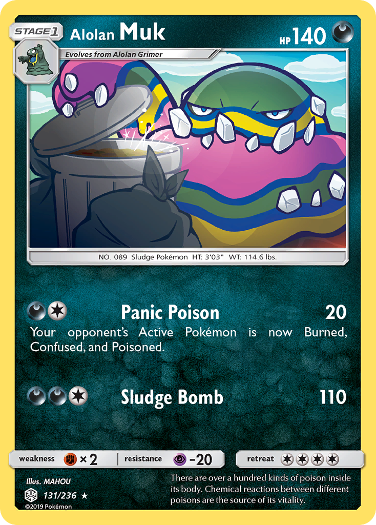 Alolan Muk — SM - Cosmic Eclipse #131/236