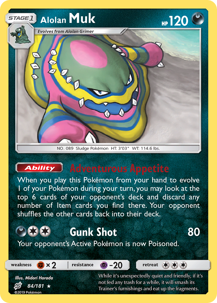 Alolan Muk — SM - Team Up #84/181