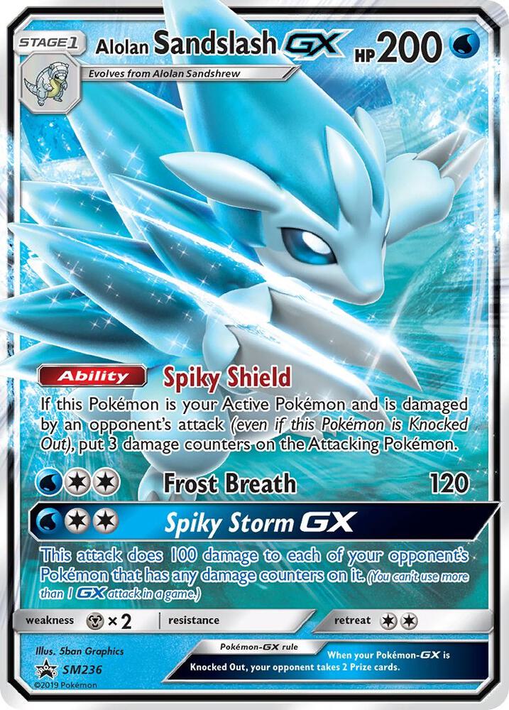 Alolan Sandslash GX — SM Promos #SM236