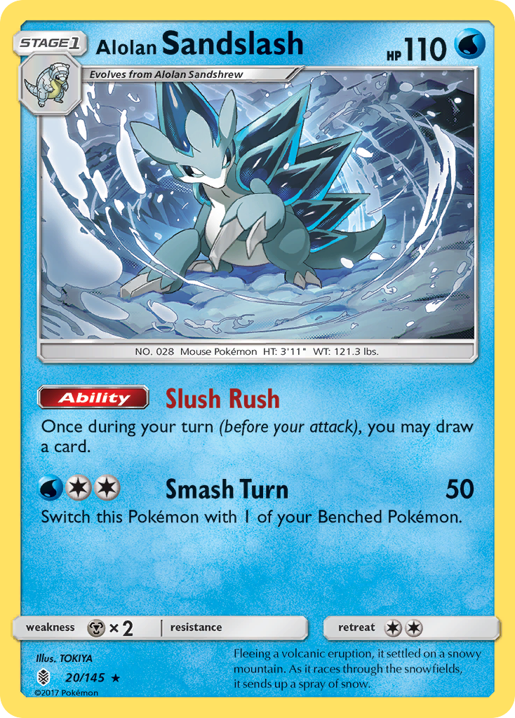 Alolan Sandslash — SM - Guardians Rising #20/145