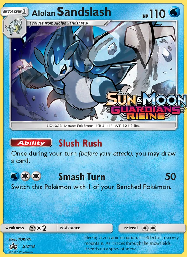 Alolan Sandslash — SM Promos #SM18